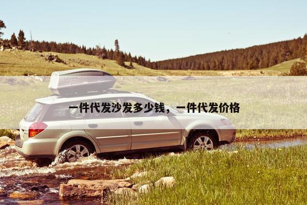 一件代发沙发多少钱，一件代发价格