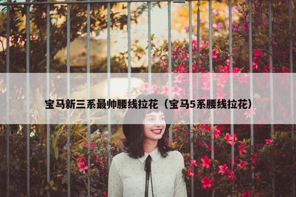宝马新三系最帅腰线拉花（宝马5系腰线拉花）