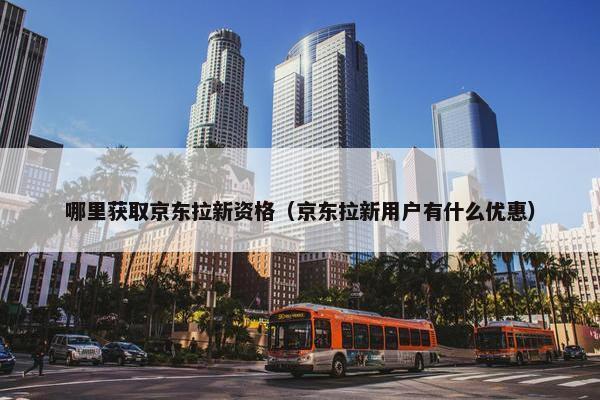 哪里获取京东拉新资格（京东拉新用户有什么优惠）