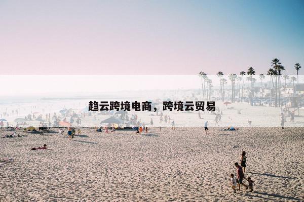 趋云跨境电商，跨境云贸易