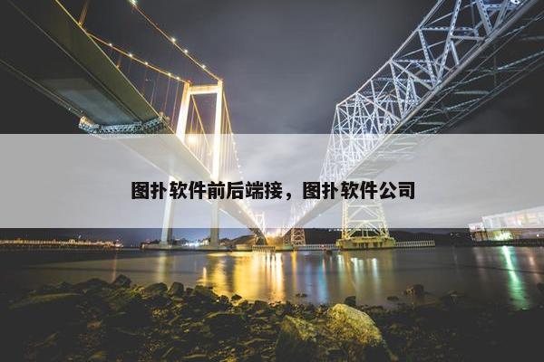 图扑软件前后端接，图扑软件公司