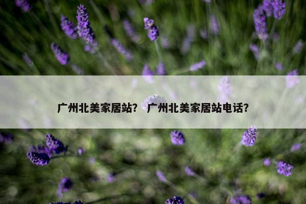 广州北美家居站？ 广州北美家居站电话？