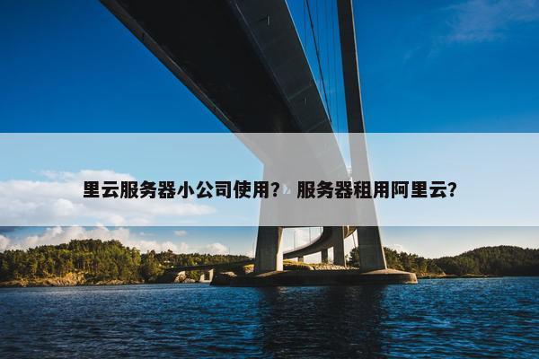 里云服务器小公司使用？ 服务器租用阿里云？