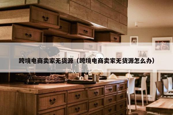 跨境电商卖家无货源（跨境电商卖家无货源怎么办）