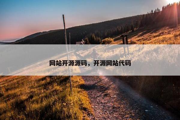 网站开源源码，开源网站代码