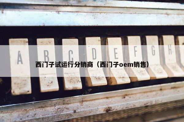 西门子试运行分销商（西门子oem销售）