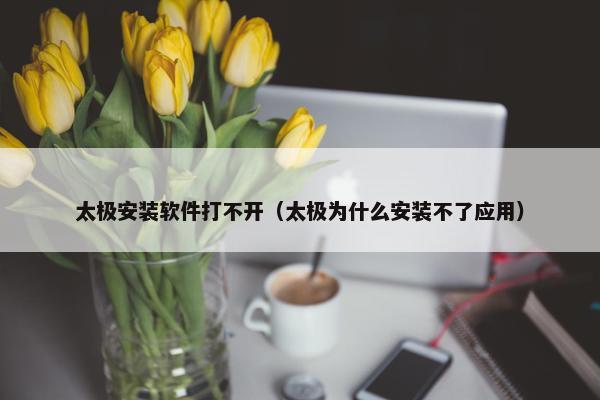 太极安装软件打不开（太极为什么安装不了应用）