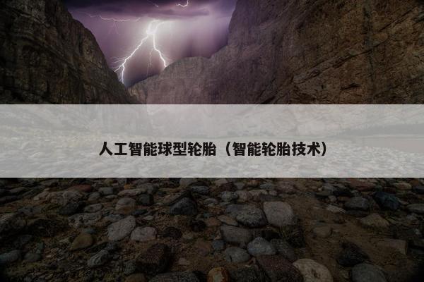 人工智能球型轮胎（智能轮胎技术）