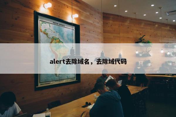 alert去除域名，去除域代码