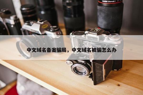 中文域名备案骗局，中文域名被骗怎么办
