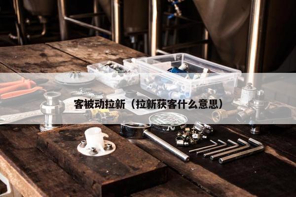 客被动拉新（拉新获客什么意思）