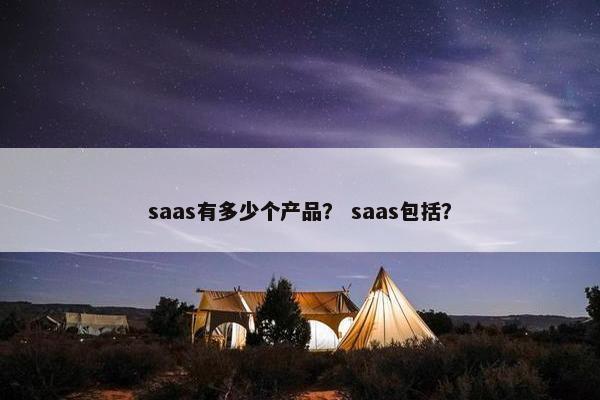 saas有多少个产品？ saas包括？