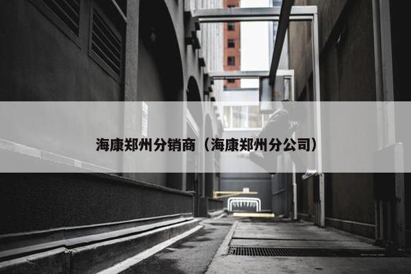 海康郑州分销商（海康郑州分公司）