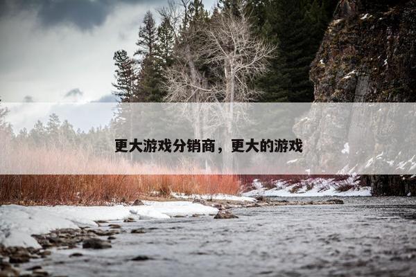 更大游戏分销商，更大的游戏