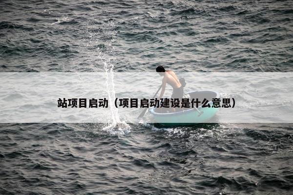 站项目启动（项目启动建设是什么意思）