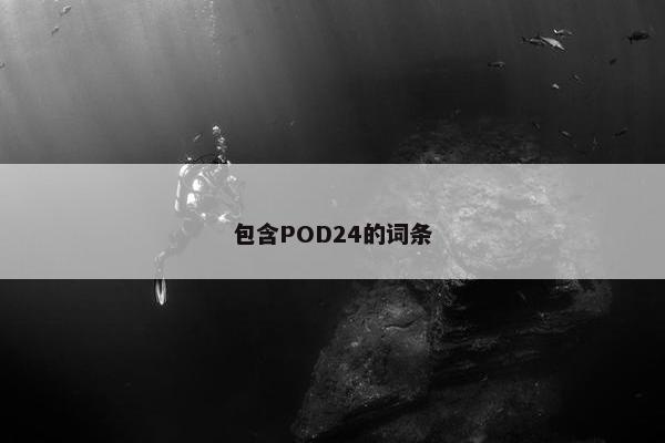 包含POD24的词条