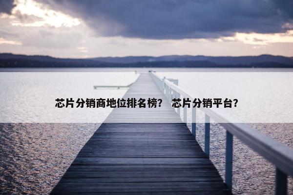 芯片分销商地位排名榜？ 芯片分销平台？