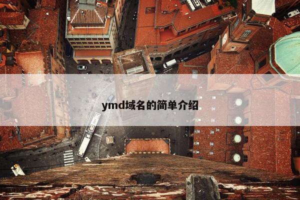 ymd域名的简单介绍
