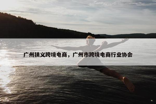 广州狭义跨境电商，广州市跨境电商行业协会