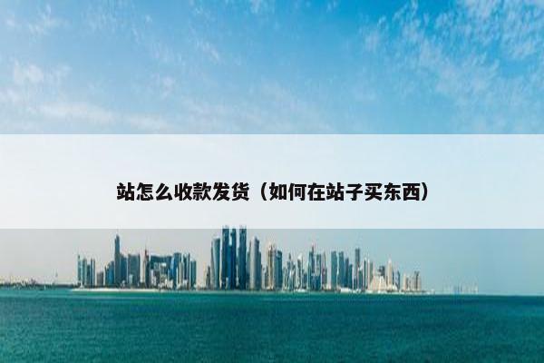 站怎么收款发货（如何在站子买东西）