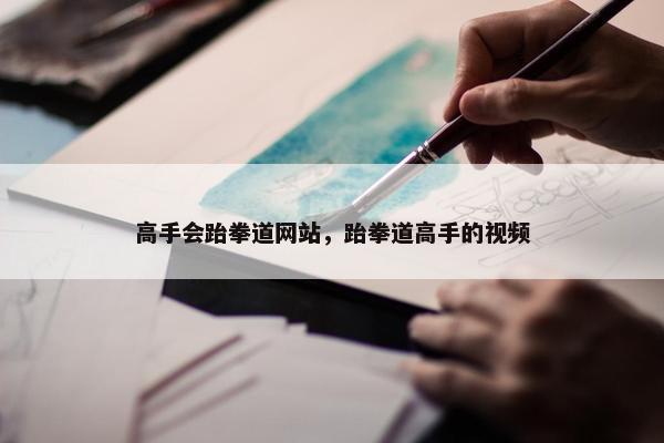 高手会跆拳道网站，跆拳道高手的视频