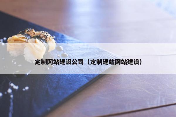定制网站建设公司（定制建站网站建设）