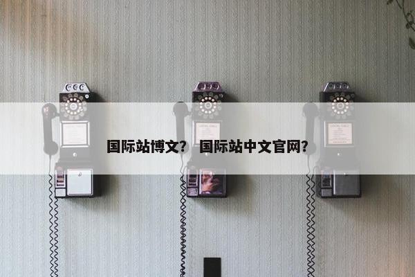 国际站博文？ 国际站中文官网？