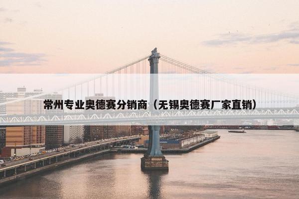 常州专业奥德赛分销商（无锡奥德赛厂家直销）