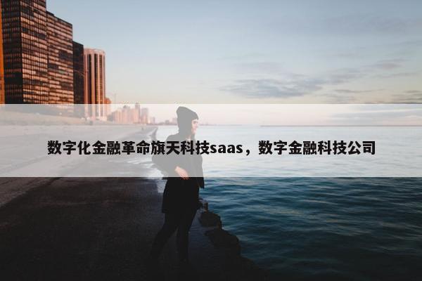 数字化金融革命旗天科技saas，数字金融科技公司