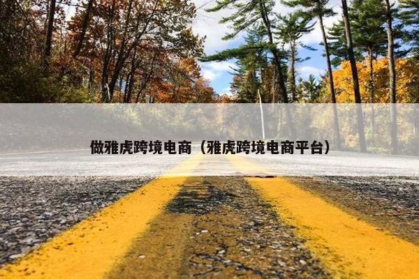 做雅虎跨境电商（雅虎跨境电商平台）