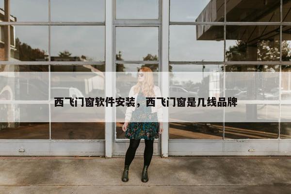 西飞门窗软件安装，西飞门窗是几线品牌