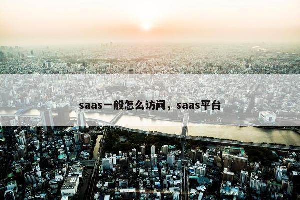 saas一般怎么访问，saas平台