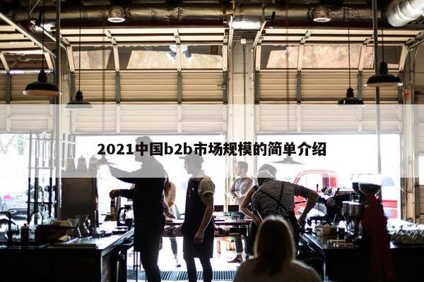 2021中国b2b市场规模的简单介绍