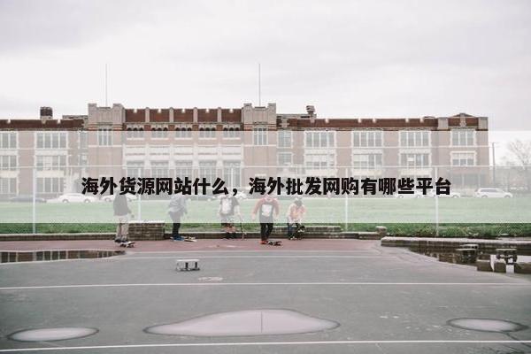 海外货源网站什么，海外批发网购有哪些平台
