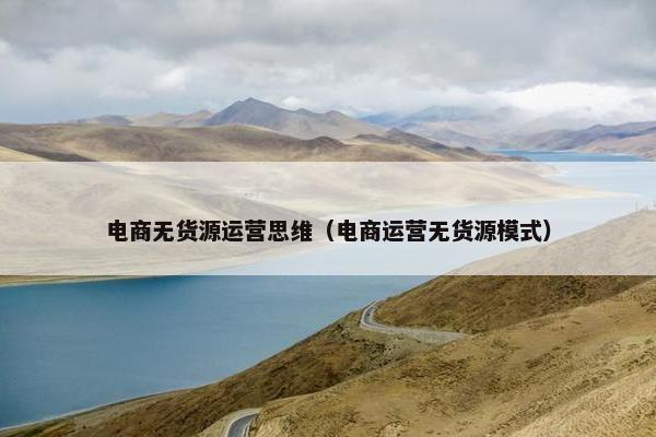 电商无货源运营思维（电商运营无货源模式）