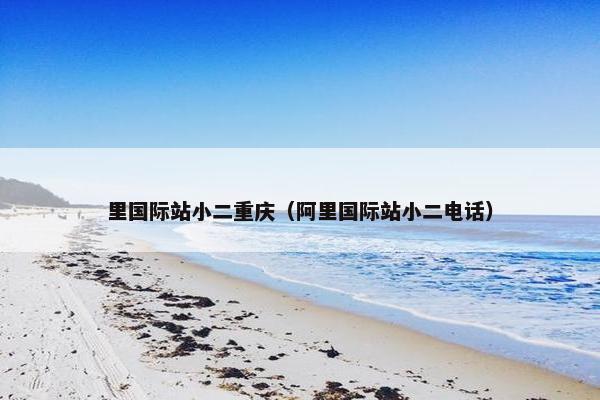 里国际站小二重庆（阿里国际站小二电话）