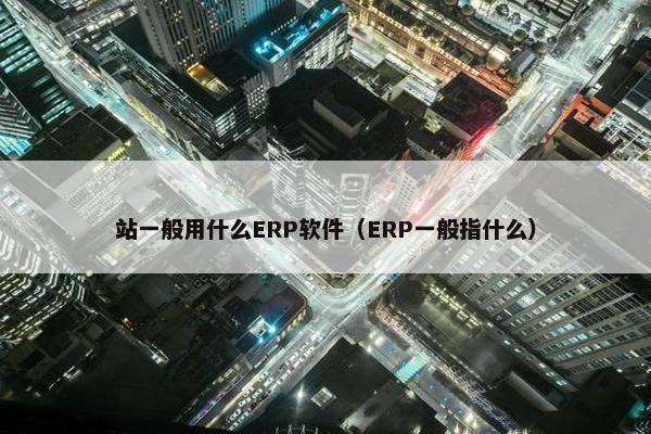 站一般用什么ERP软件（ERP一般指什么）