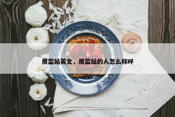 质监站英文，质监站的人怎么称呼