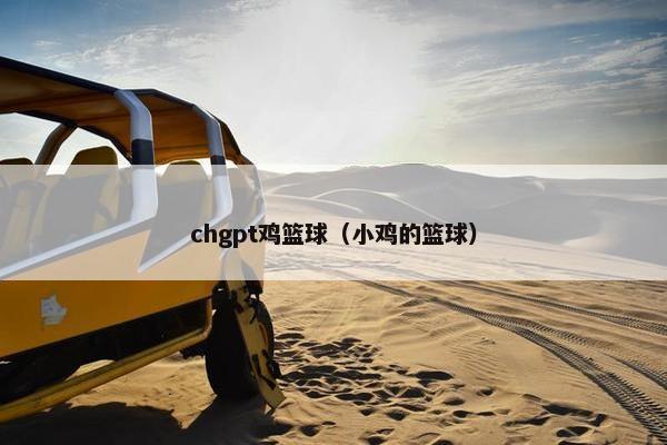 chgpt鸡篮球（小鸡的篮球）