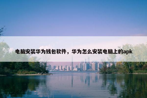 电脑安装华为钱包软件，华为怎么安装电脑上的apk