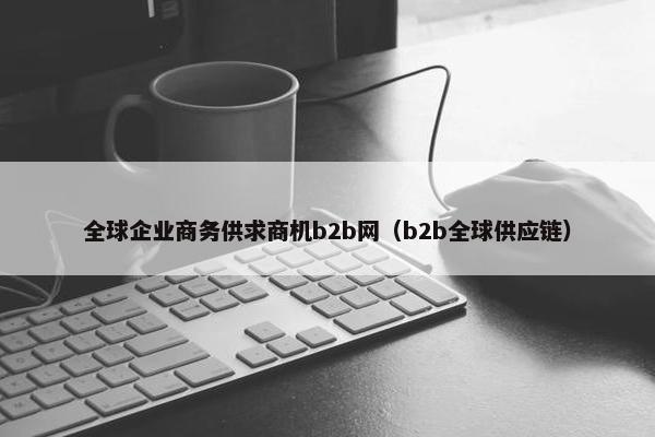 全球企业商务供求商机b2b网（b2b全球供应链）