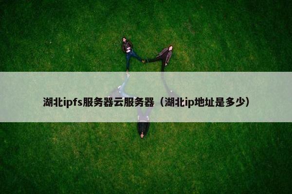 湖北ipfs服务器云服务器（湖北ip地址是多少）