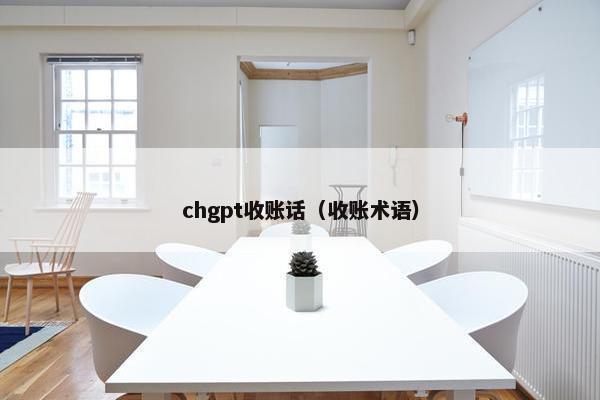 chgpt收账话（收账术语）
