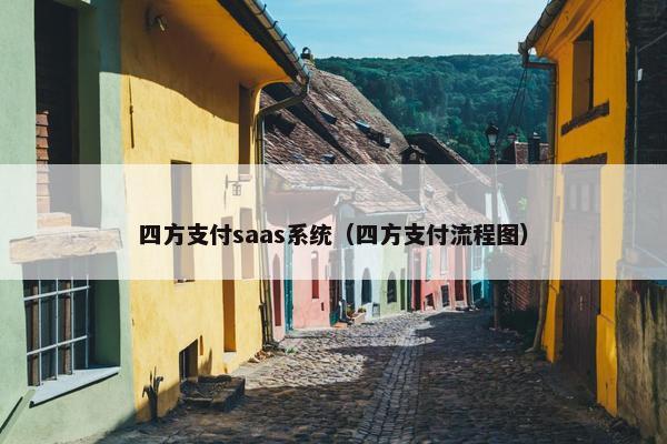 四方支付saas系统（四方支付流程图）