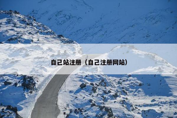自己站注册（自己注册网站）