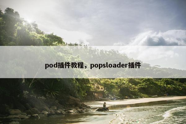 pod插件教程，popsloader插件