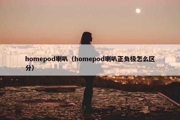 homepod喇叭（homepod喇叭正负极怎么区分）