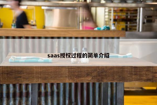 saas授权过程的简单介绍
