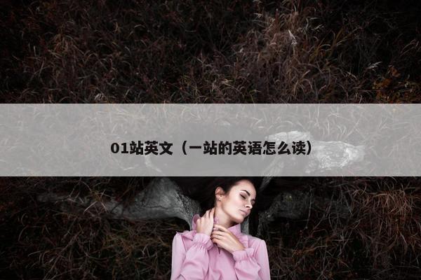 01站英文（一站的英语怎么读）