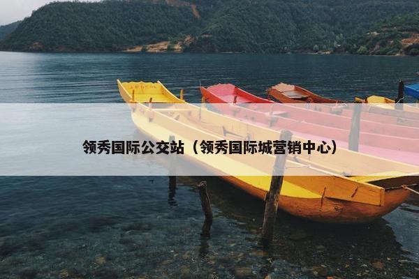 领秀国际公交站（领秀国际城营销中心）